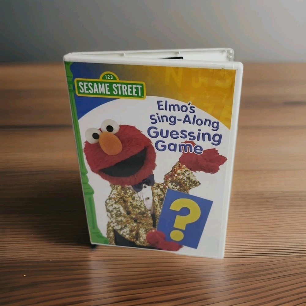 Sesame Street: Elmo's Sing-Along Guessing Game DVD, complete with case
